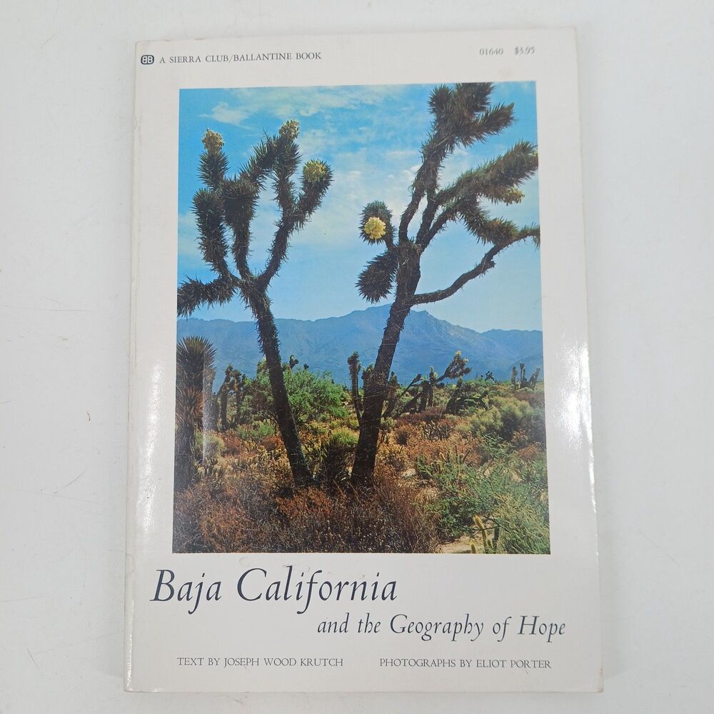Baja California Plants and Animals Guidebook Nature Book